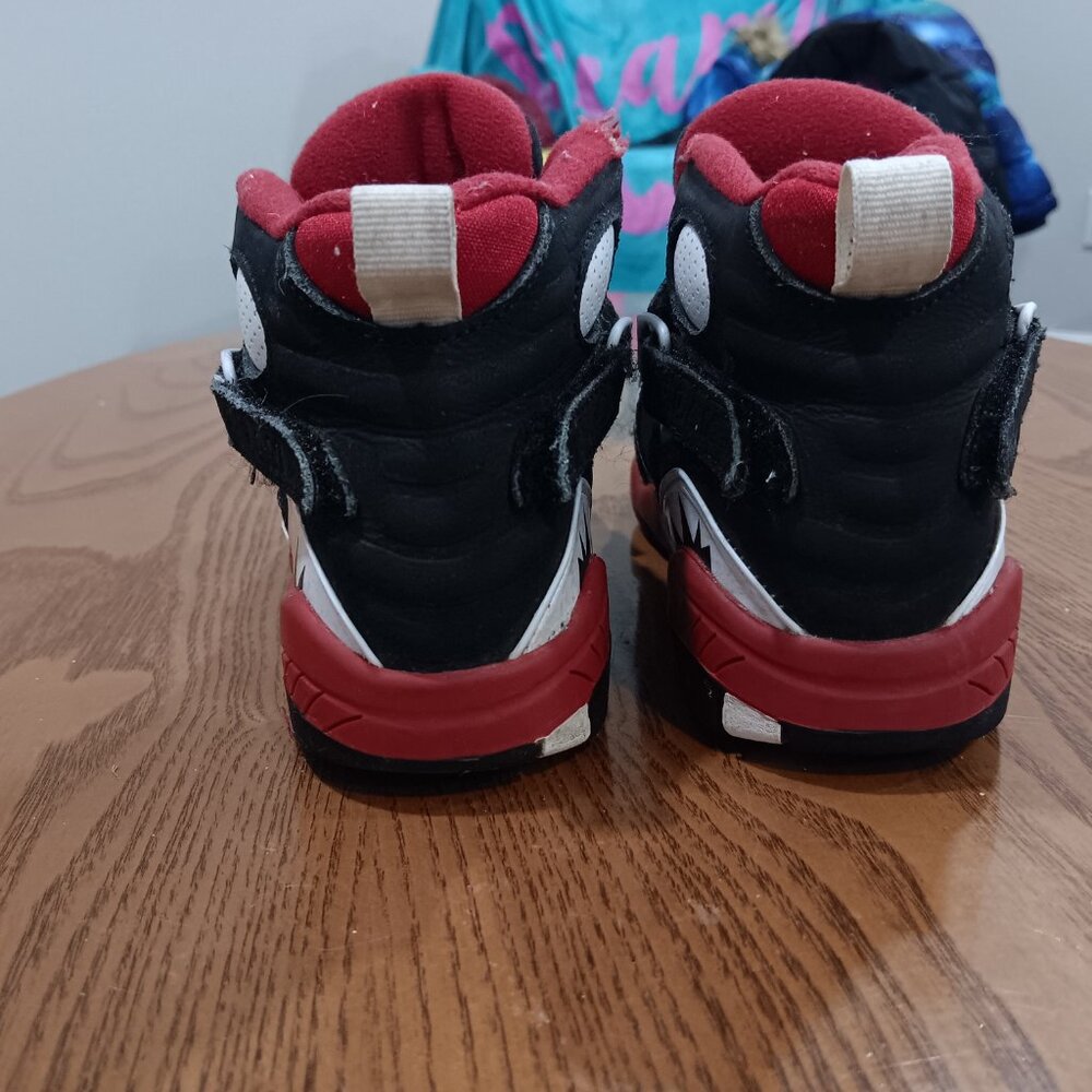 Nike Air Jordan 8 Retro Paprika Sneakers Youth Size 2 - Picture 6 of 8